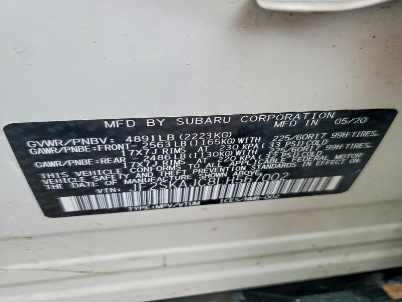 2020 Subaru Forester Premium
