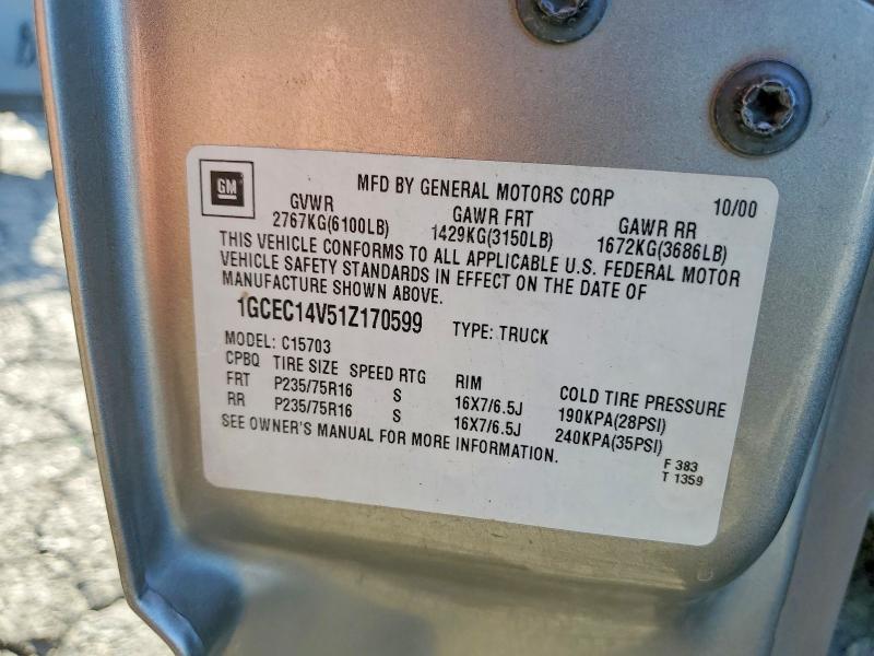 2001 Chevrolet Silverado C1500