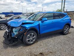 Salvage cars for sale from Copart Homestead, FL: 2025 Chevrolet Blazer 2LT