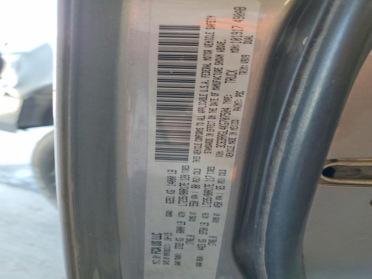 2019 Dodge RAM 3500 Tradesman