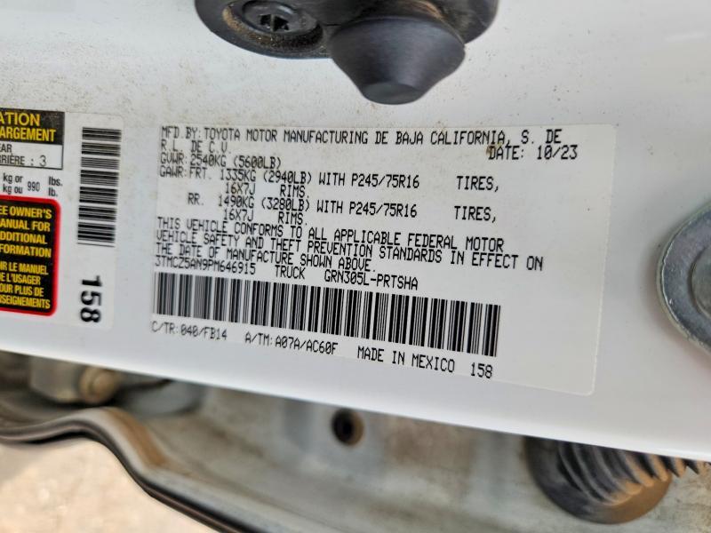 2023 Toyota Tacoma SR V6