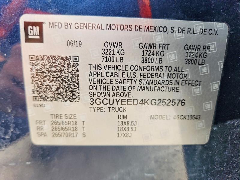 2019 Chevrolet Silverado K1500 RST