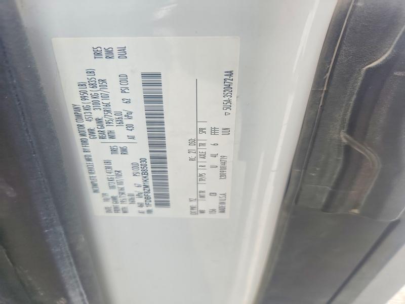 2019 Ford Transit BOX Truck