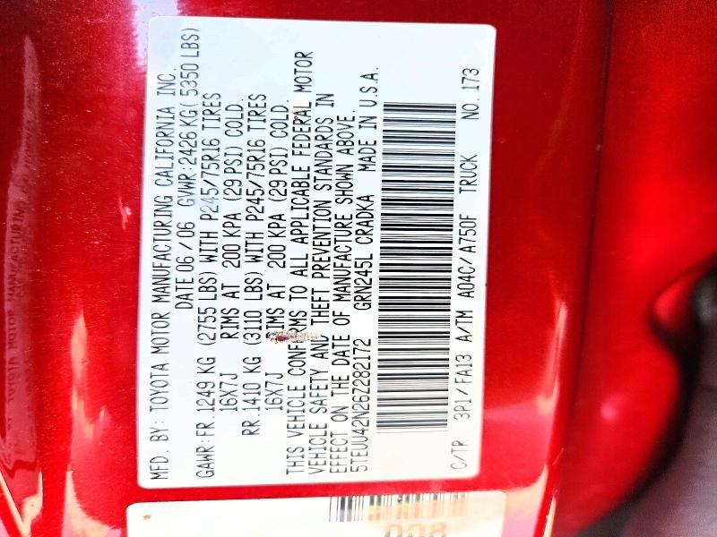 2006 Toyota Tacoma V6