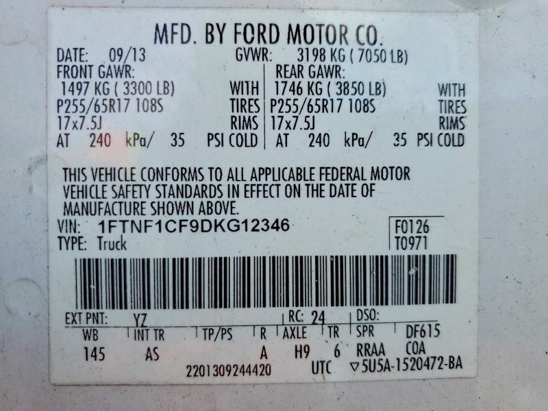 2013 Ford F150