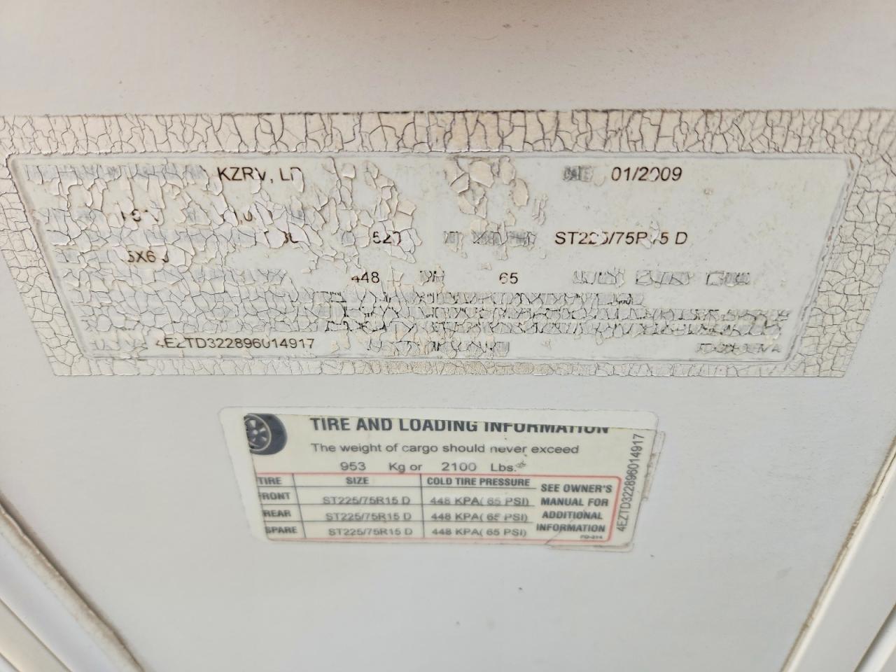 2009 KZ Durango Camper