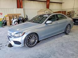 Mercedes-Benz C-class Vehiculos salvage en venta: 2015 Mercedes-Benz C 300 4matic