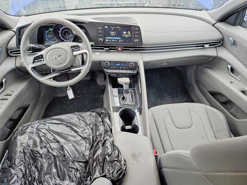 2023 Hyundai Elantra Hybrid Blue