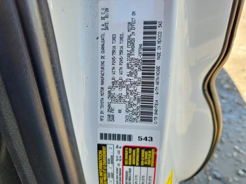 2020 Toyota Tacoma SR V6