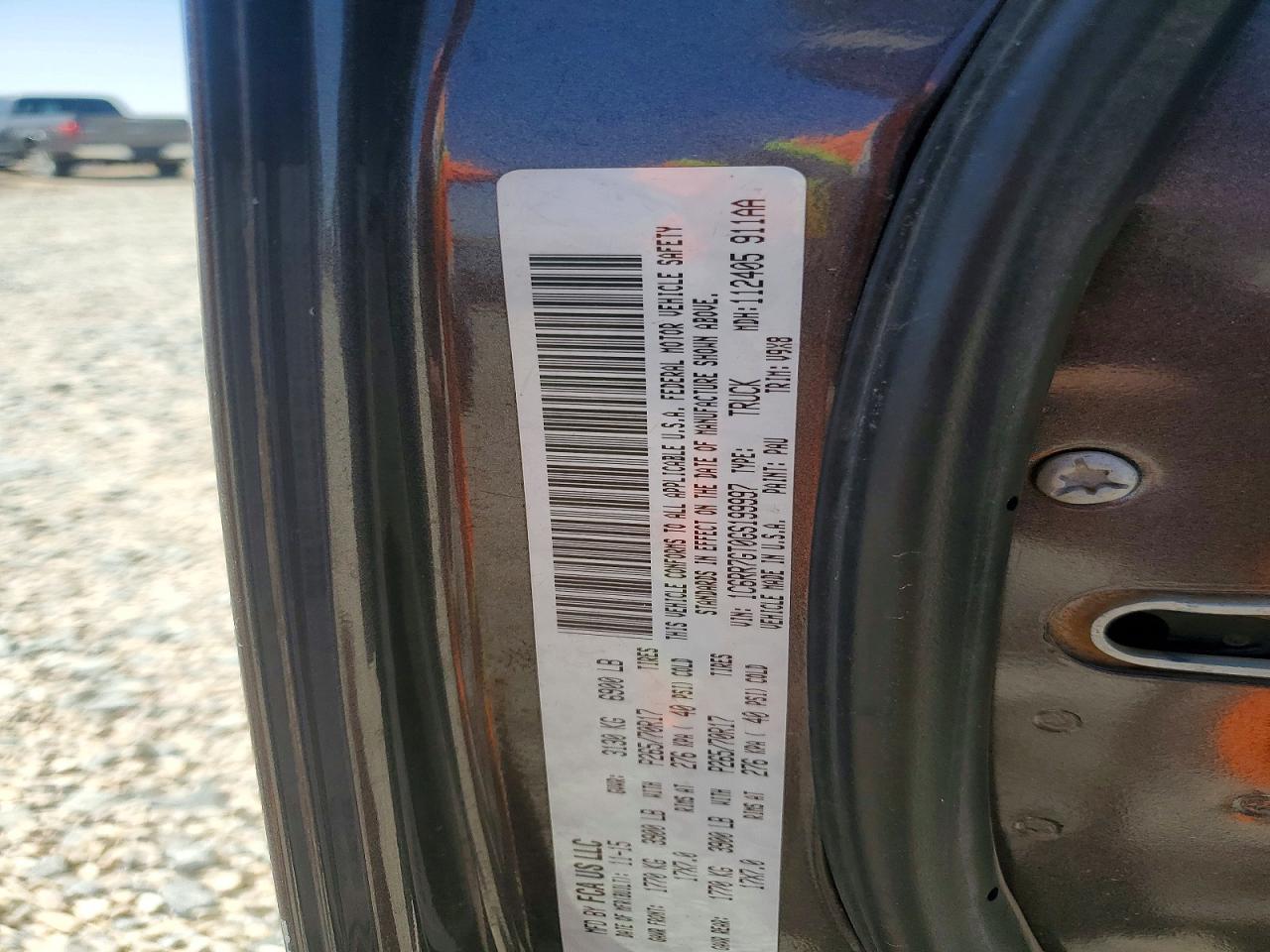 2016 Dodge RAM 1500 SLT