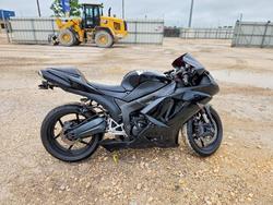 Salvage motorcycles for sale at Temple, TX auction: 2007 Kawasaki ZX600 P