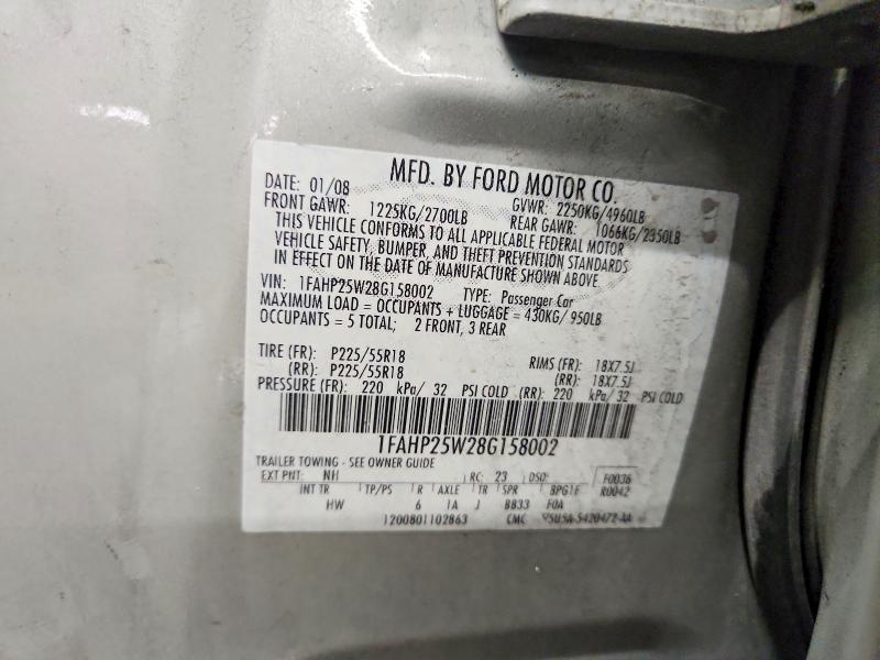 2008 Ford Taurus Limited