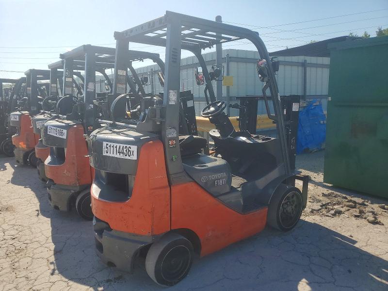 2016 Toyota 8FGCU20 Forklift