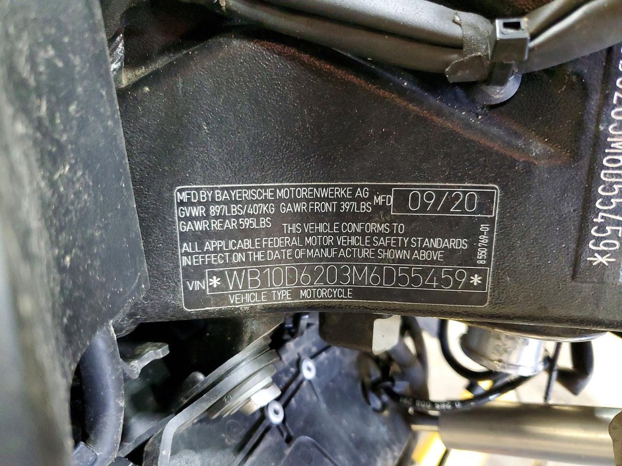 2021 BMW S 1000 R