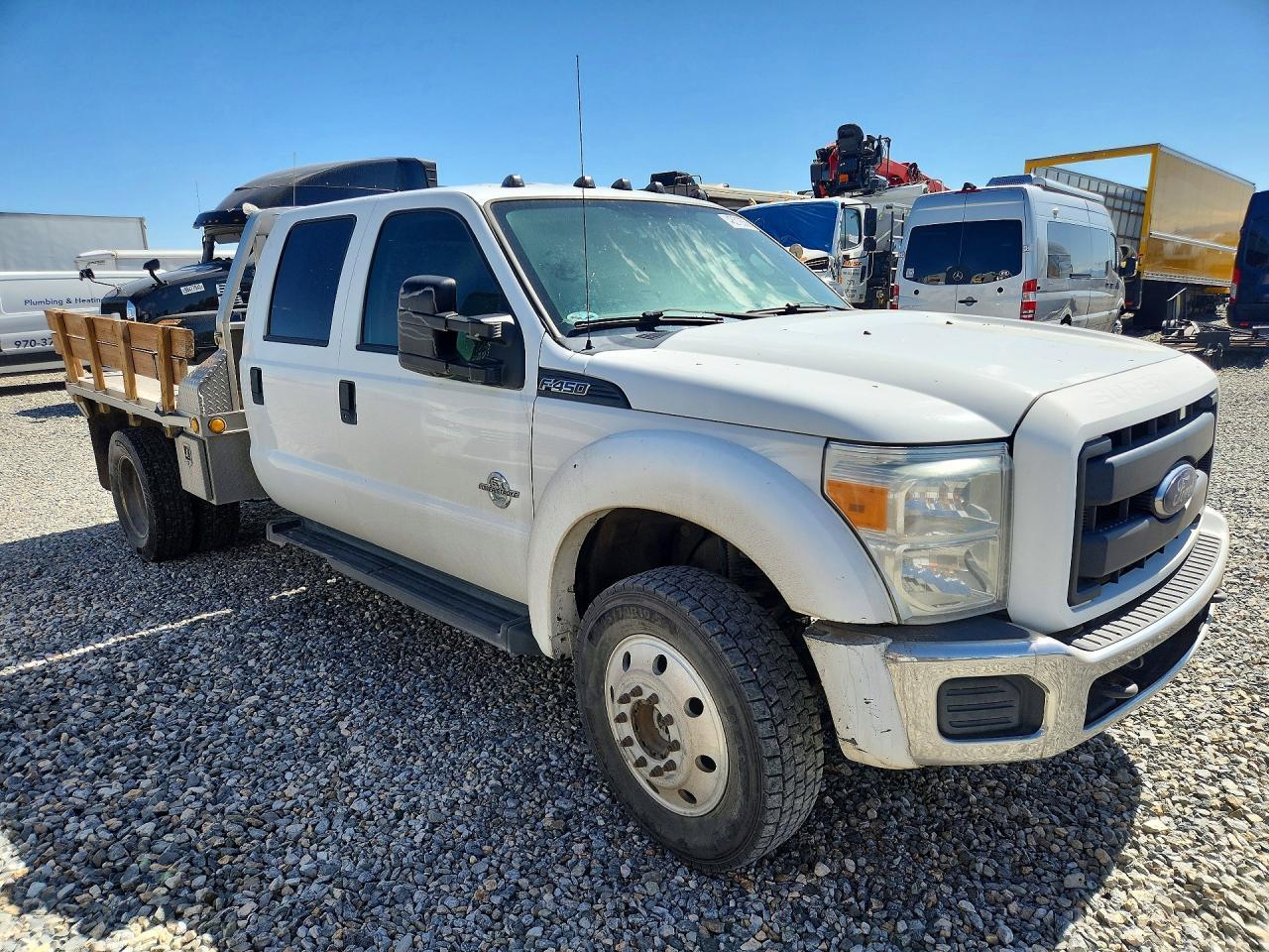 2016 Ford F450 Super Duty Flatbed Truck