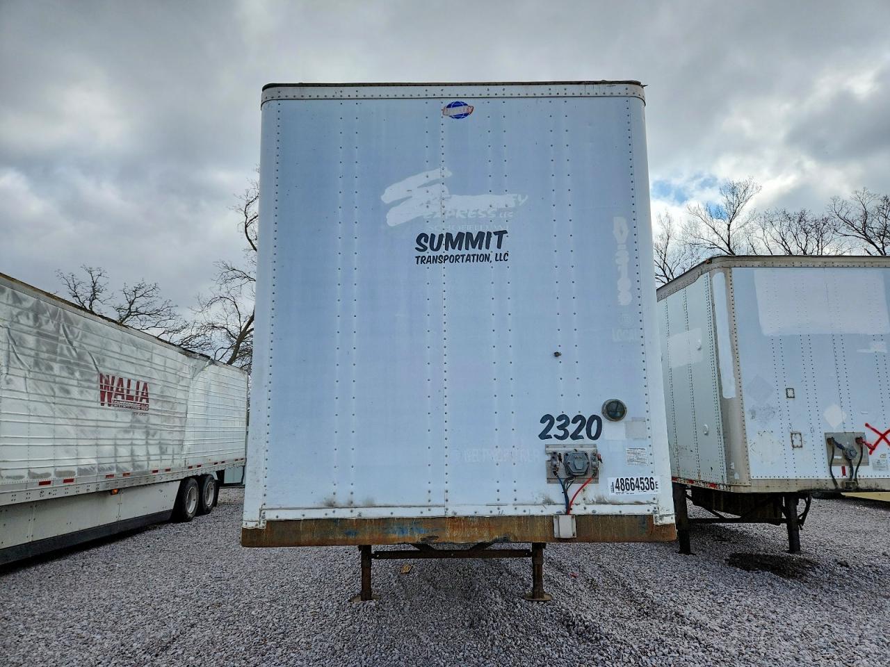 2006 Utility VS2DC DRY Van Trailer