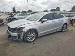 Salvage cars for sale from Copart Miami, FL: 2017 Ford Fusion se Hybrid