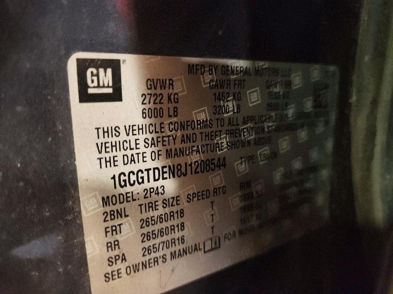 2018 Chevrolet Colorado Z71