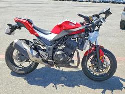 Salvage motorcycles for sale at Rancho Cucamonga, CA auction: 2016 Kawasaki EX300 A