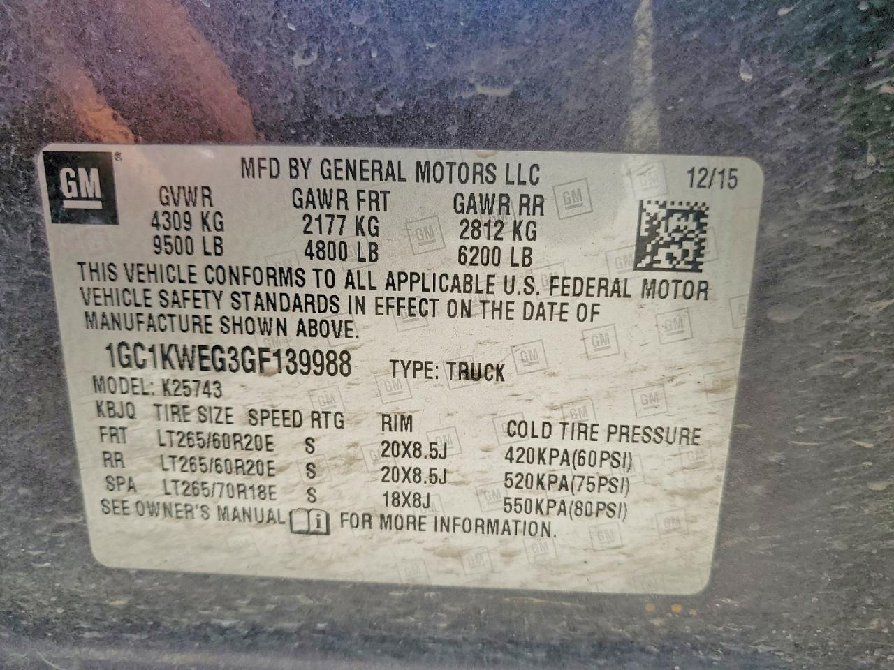 2016 Chevrolet Silverado K2500 Heavy Duty LTZ