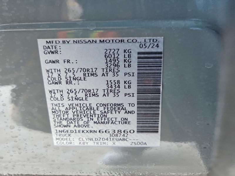 2024 Nissan Frontier PRO-4X