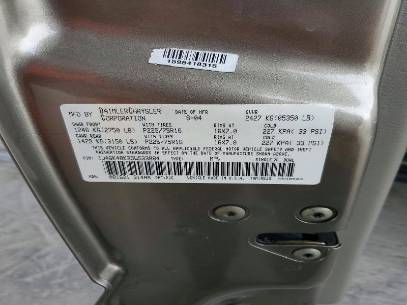 2005 Jeep Liberty Sport