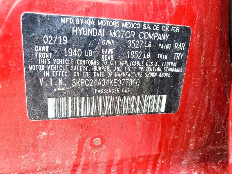 2019 Hyundai Accent se