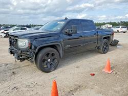 Salvage trucks for sale at Houston, TX auction: 2016 GMC Sierra C1500 SLE