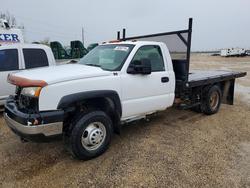 Salvage trucks for sale at Cedar Rapids, IA auction: 2006 Chevrolet Silverado K3500 Flatbed Truck