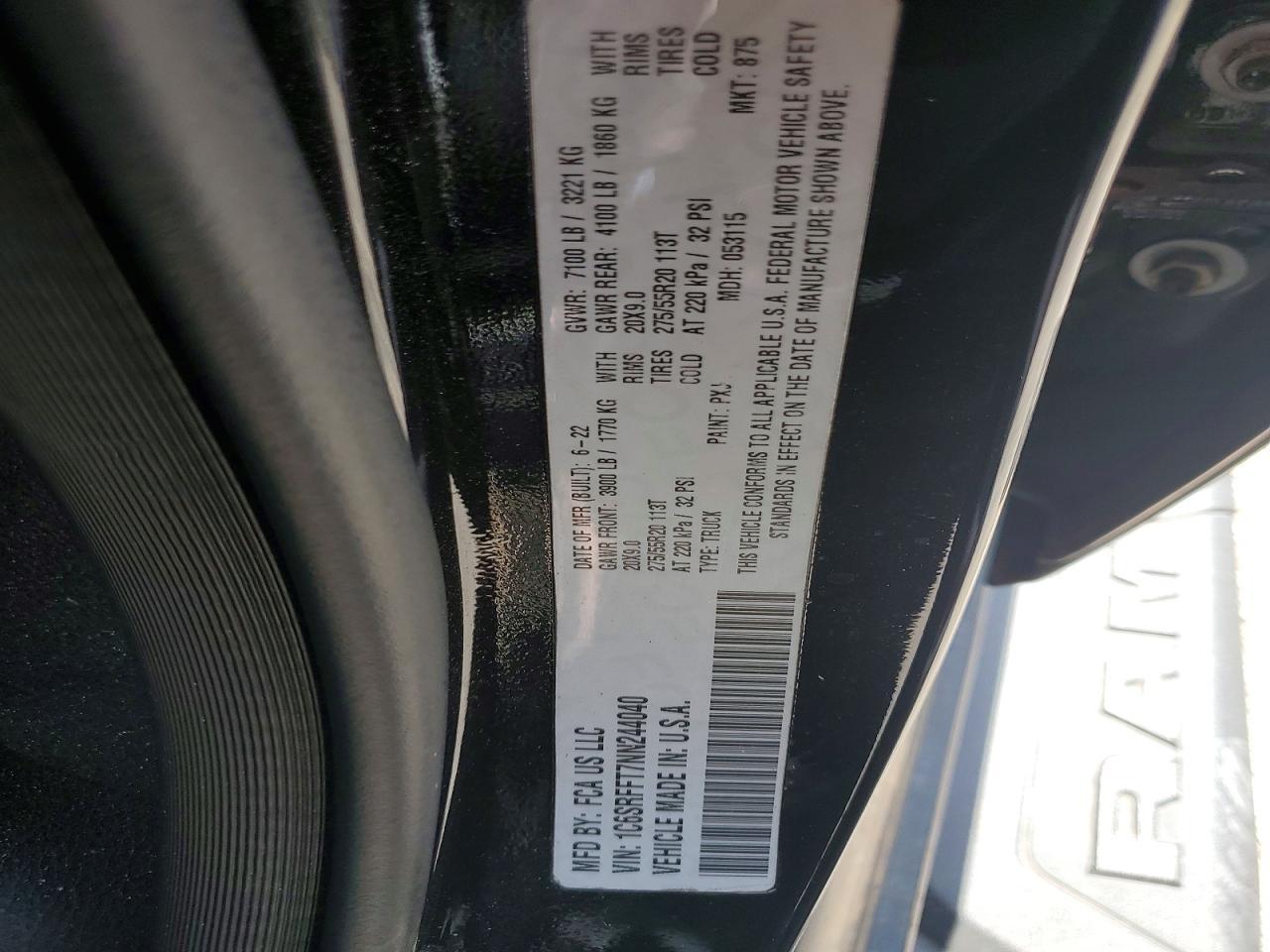 2022 Dodge RAM 1500 BIG Horn