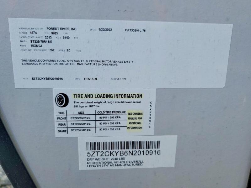 2022 Forest River Cherokee