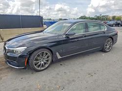 BMW salvage cars for sale: 2016 BMW 740 i