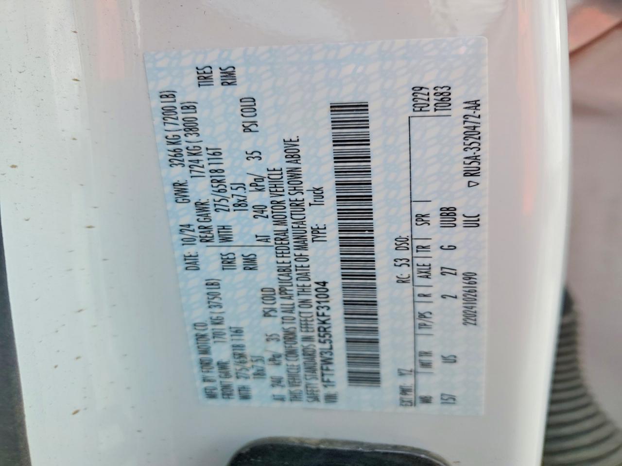 2024 Ford F150 XLT