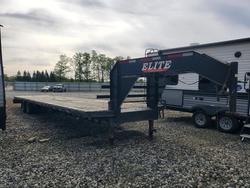 Salvage trucks for sale at Spartanburg, SC auction: 2022 Elite Equipment Trailer