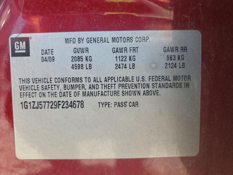 2009 Chevrolet Malibu 2LT