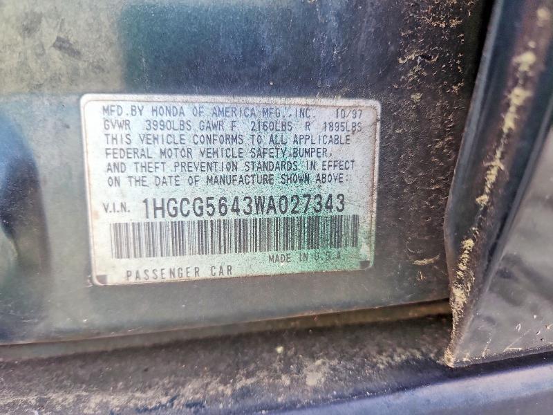 1998 Honda Accord lx