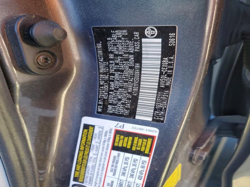 2013 Toyota Camry Hybrid xle