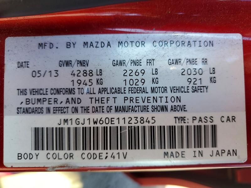 2014 Mazda 6 Grand Touring