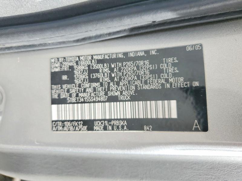 2005 Toyota Tundra SR5