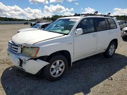 Toyota Highlander salvage cars for sale: 2003 Toyota Highlander Limited