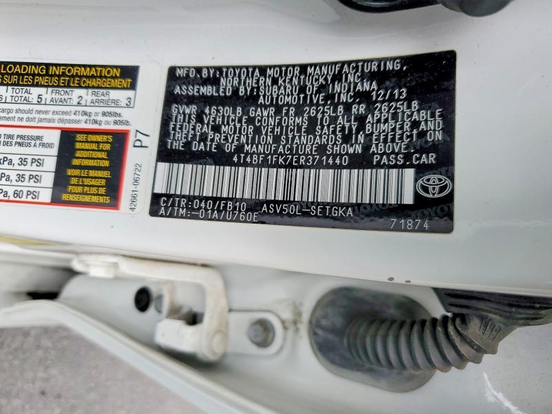 2014 Toyota Camry xle
