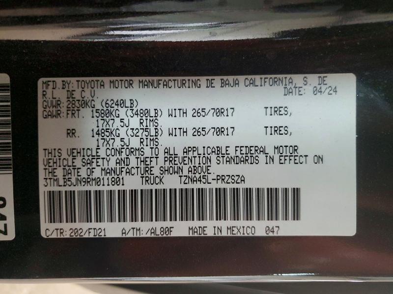 2024 Toyota Tacoma TRD OFF-Road