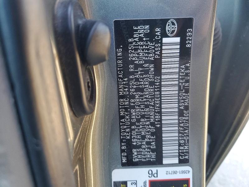 2014 Toyota Camry l