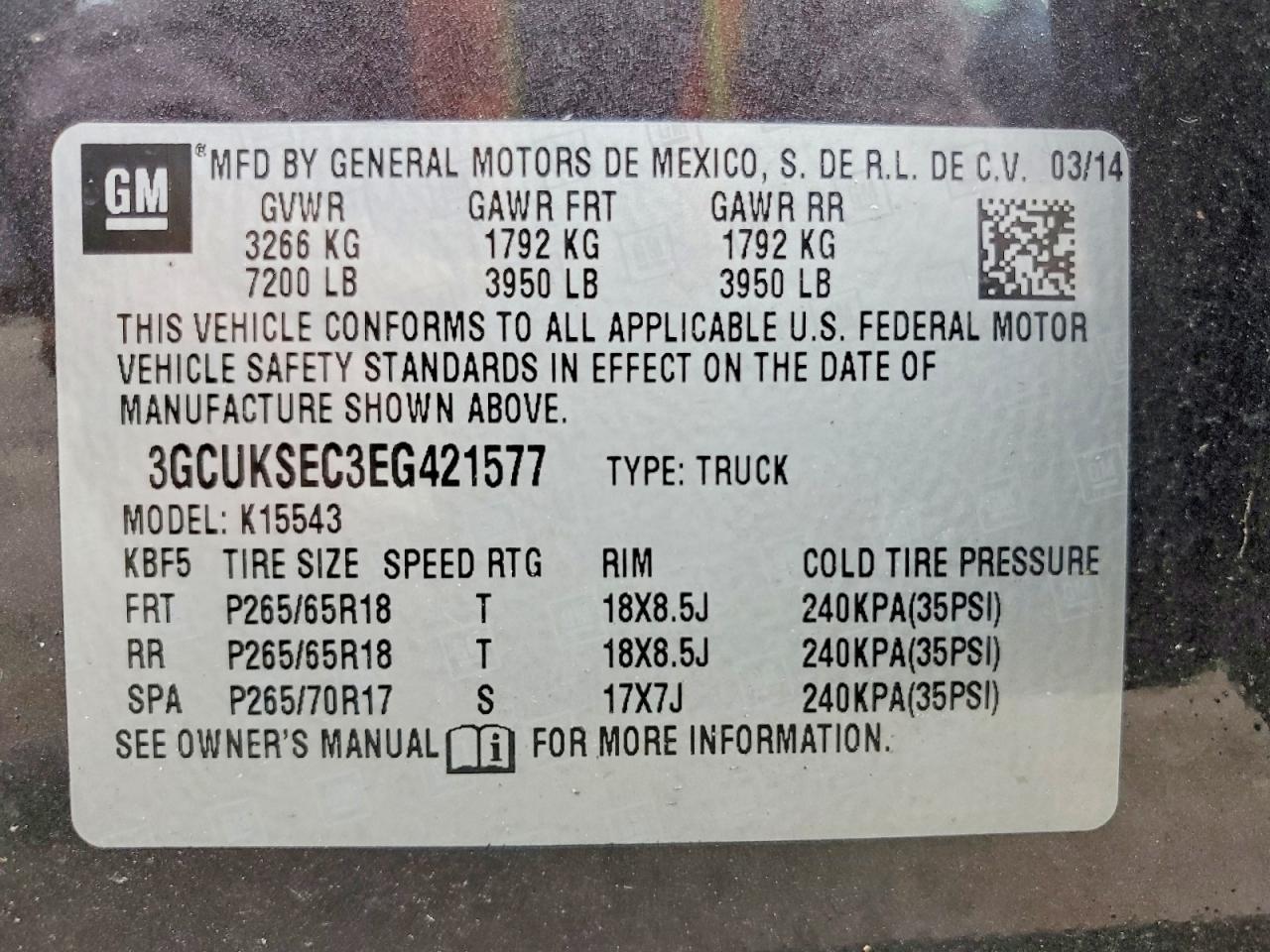 2014 Chevrolet Silverado K1500 LTZ