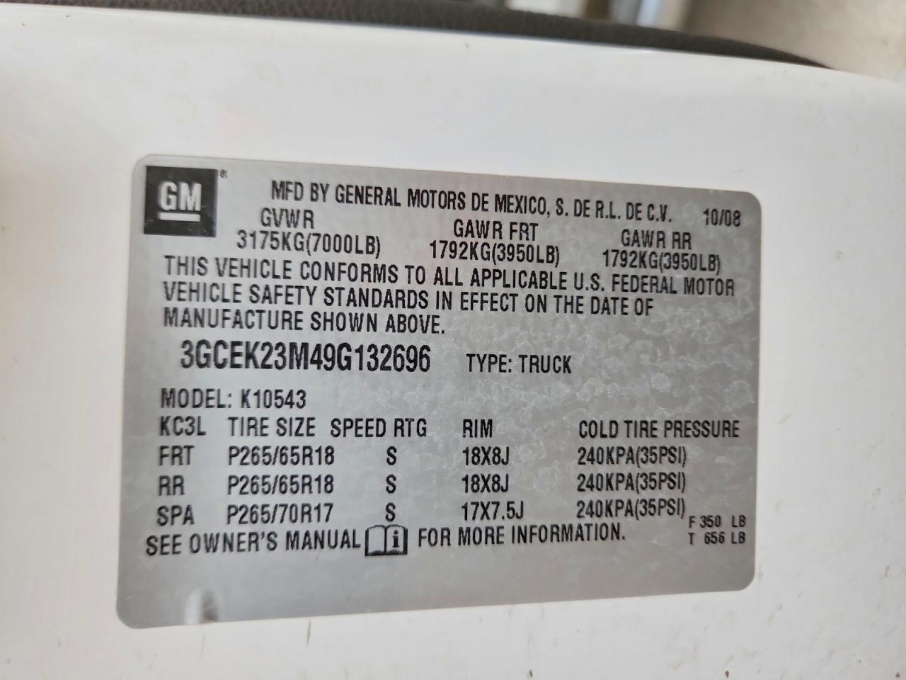 2009 Chevrolet Silverado K1500 LT