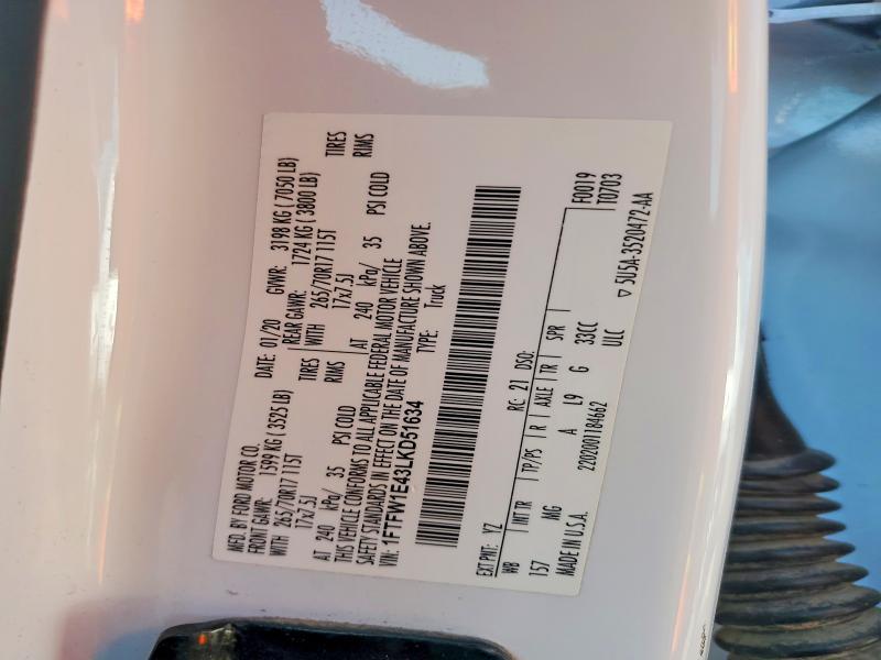 2020 Ford F150 Supercrew