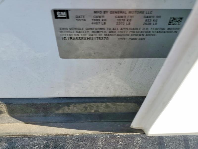 2017 Chevrolet Volt lt