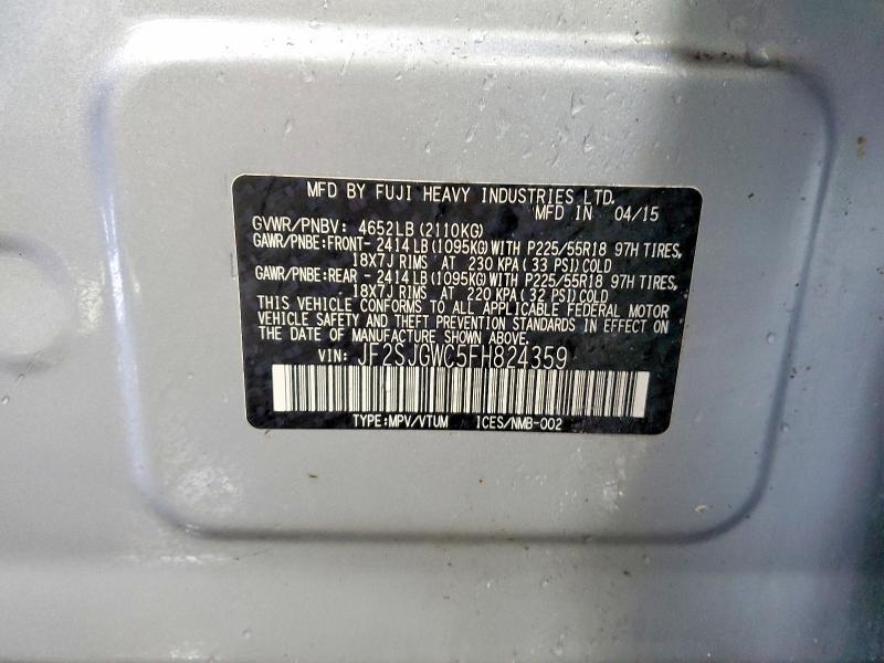 2015 Subaru Forester 2.0xt Touring