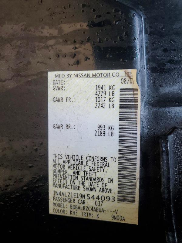 2009 Nissan Altima 2.5