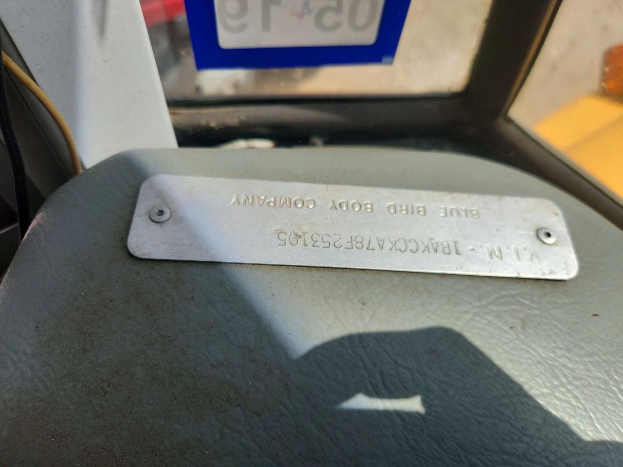 2008 Blubird School Bus / Transit Bus